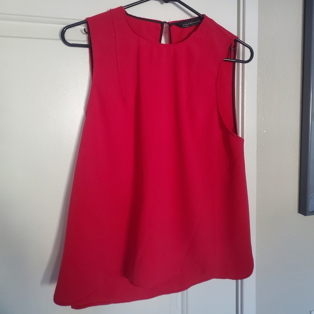 Zara Sleeveless Blouse